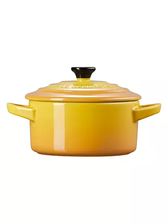 LE CREUSET | Mini-Cocotte POTERIE 10cm/0,2L Garnet | gelb