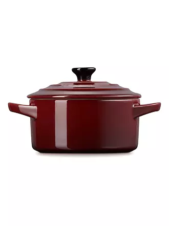 LE CREUSET | Mini-Cocotte POTERIE 10cm/0,2L Garnet | gelb