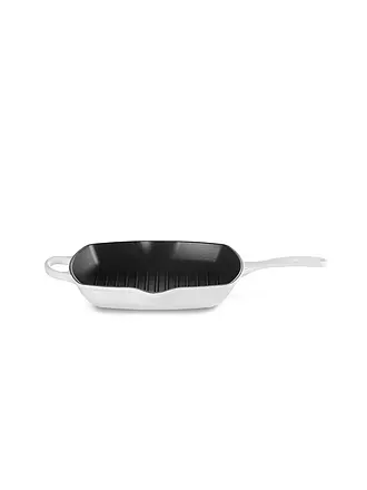 LE CREUSET | Quadratische Grillpfanne aus Gusseisen 26x26cm SIGNATURE White | 