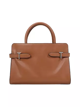 LE TANNEUR | Ledertasche - Henkeltasche EMILIE SOFT | braun