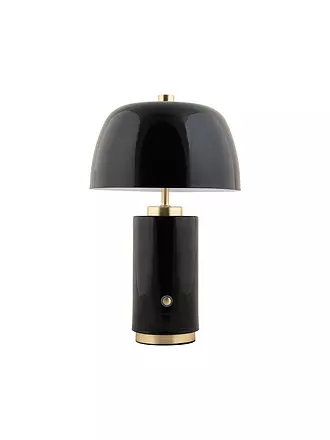 LEITMOTIV | LED Tischlampe FREYA Iron Soft Brown | schwarz