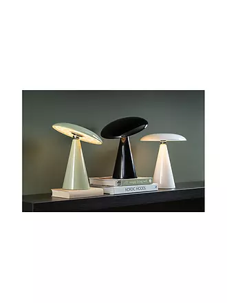 LEITMOTIV | LED Tischlampe PHOEBE 23cm Grayed Jade | hellgrün