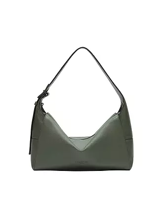 LIEBESKIND BERLIN | Ledertasche - Hobo Bag  LOU Medium | dunkelgrün