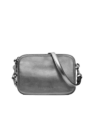 LIEBESKIND BERLIN | Ledertasche - Umhängetasche LUCA Small | silber