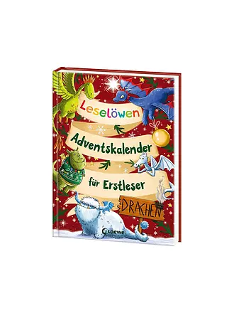 LOEWE VERLAG | Buch - Leselöwen-Adventskalender für Erstleser - Drachen | 