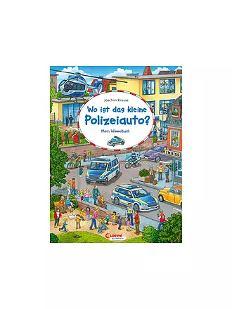 LOEWE VERLAG | Wimmelbuch - Wo ist das kleine Polizeiauto? | keine Farbe