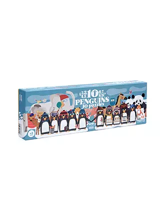 LONDJI | Puzzle 10 PINGUINS 55 Teile  | 