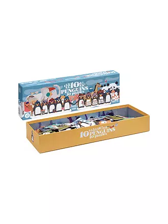 LONDJI | Puzzle 10 PINGUINS 55 Teile  | 