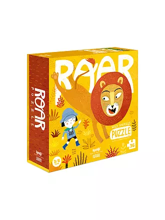 LONDJI | Puzzle ROAR 36 Teile | gelb