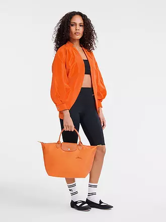 LONGCHAMP | Le Pliage  Green Handtasche Medium, Graphite | orange