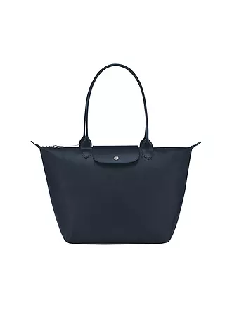 LONGCHAMP | Le Pliage City Shopper L, Taupe | dunkelblau