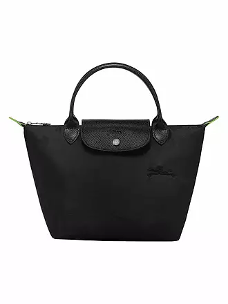 LONGCHAMP | Le Pliage Green Handtasche Small, Orange | schwarz