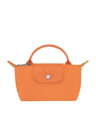 LONGCHAMP | Le Pliage Green Pochette mit Henkel chataigne | orange