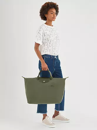 LONGCHAMP | Le Pliage Green Reisetasche Small, Articaut | olive