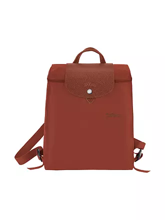 LONGCHAMP | Le Pliage Green Rucksack, Chataigne | orange