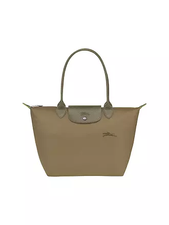 LONGCHAMP | Le Pliage Green Shopper Medium, Artichaut | grau