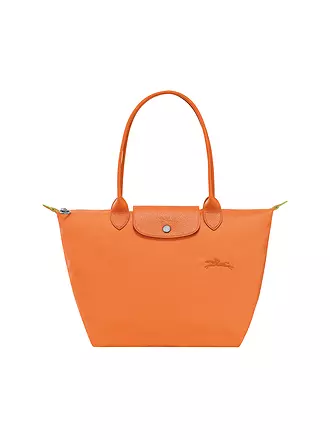 LONGCHAMP | Le Pliage Green Shopper Medium, Fir | orange