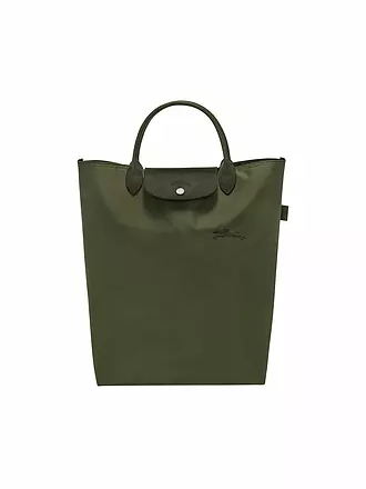 LONGCHAMP | Le Pliage Green Shopper, Orange | olive