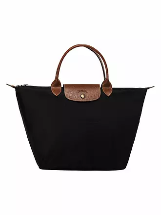 LONGCHAMP | Le Pliage Original Handtasche Small, Bordeaux | schwarz