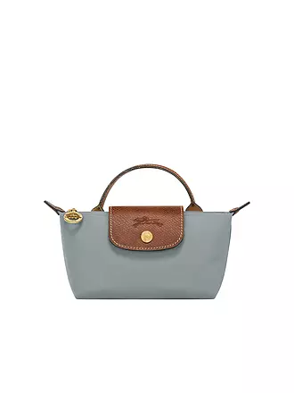 LONGCHAMP | Le Pliage Original Pochette mit Henkel, Black | grau