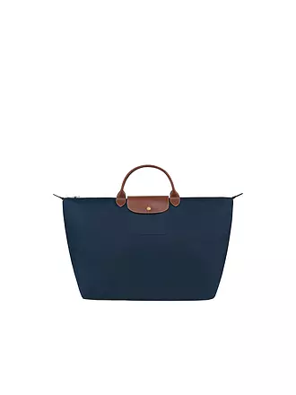 LONGCHAMP | Le Pliage Original Reisetasche Small, Bordeaux | dunkelblau