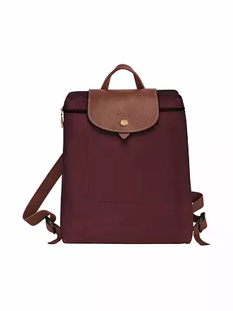 LONGCHAMP | Le Pliage Original Rucksack, Bordeaux | camel