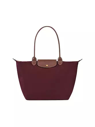 LONGCHAMP | Le Pliage Original Shopper Large, Bordeaux | grün