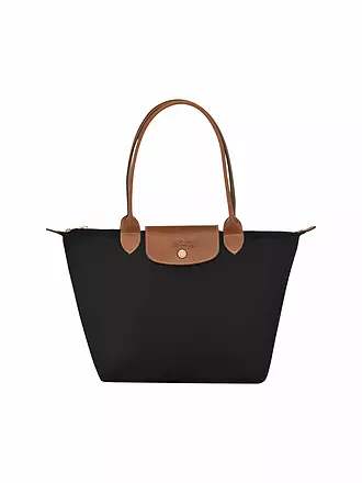 LONGCHAMP | Le Pliage Original Shopper Medium, Chamois | schwarz