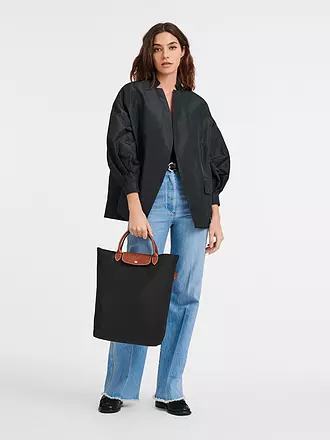 LONGCHAMP | Le Pliage Original Shopper Medium, Eucalyptus | schwarz