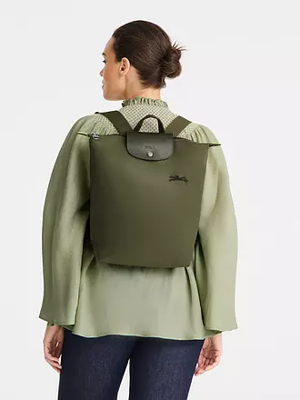 LONGCHAMP | Le Pliage Rucksack Medium, Foret | grün