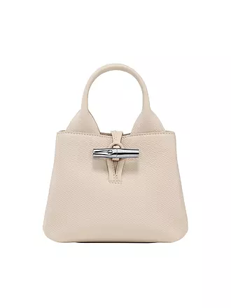 LONGCHAMP | Le Roseau Handle Bag Small, Celadon | beige