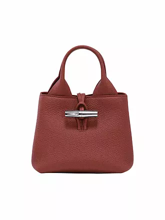 LONGCHAMP | Le Roseau Handle Bag Small, Celadon | braun