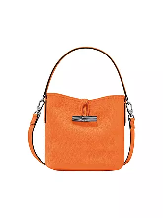 LONGCHAMP | Roseau Schultertasche, Khaki | orange