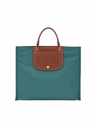 LONGCHAMP | Tote Bag Cabas Longchamp du Marce, Verveine | petrol