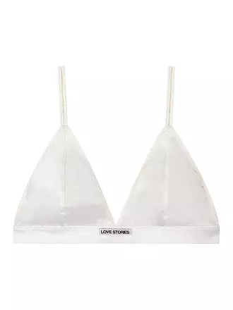 LOVE STORIES | Triangel BH DARLING off white | schwarz