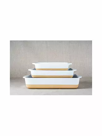 LURCH | Auflaufform TERRA NOVA M 30x21cm Weiss / Creme | 