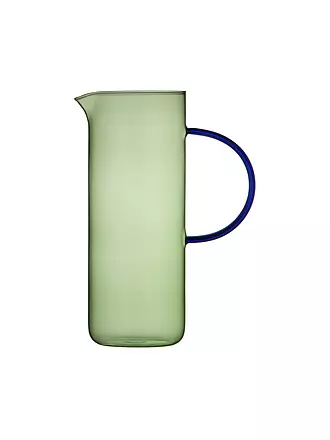 LYNG BY GLAS | Glaskrug TORINO 1,1l Gruen/ Blau | hellgrün