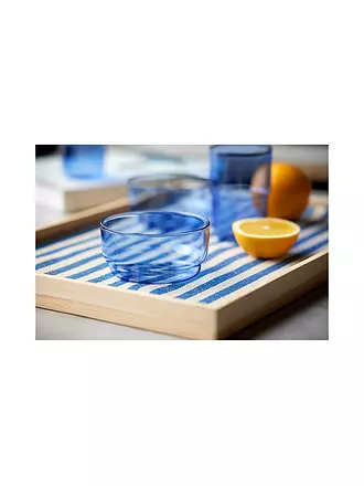 LYNG BY GLAS | Schale 2er Set TORINO 50cl Gruen | blau