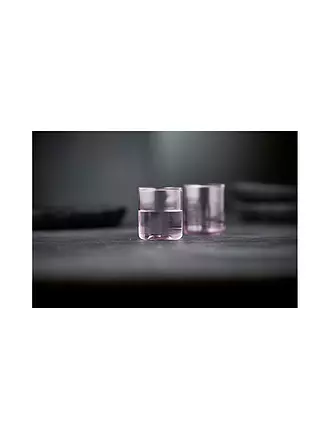 LYNG BY GLAS | Schnapsglas 2er Set TORINO 6cl Blau | rosa