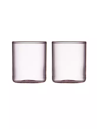 LYNG BY GLAS | Schnapsglas 2er Set TORINO 6cl Gruen | rosa