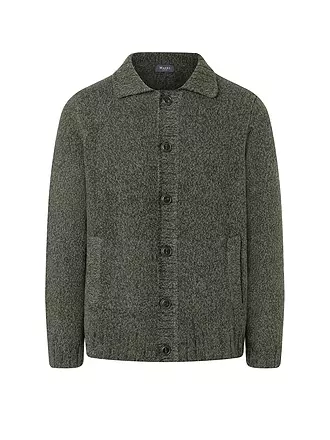 MAERZ | Strickjacke | dunkelgrün