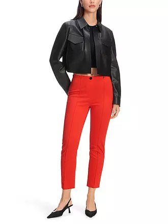 MARC CAIN | Hose SYDNAY Slim Fit | rot