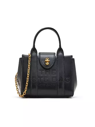 MARC JACOBS | Ledertasche - Mini Bag THE TURNLOCK CROSSBODY TOTE | 