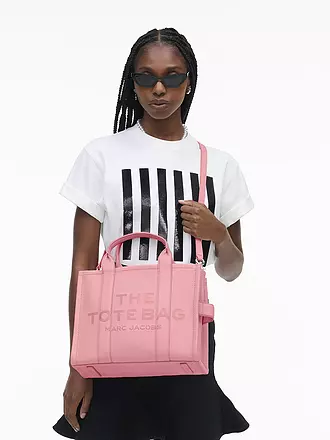 MARC JACOBS | Ledertasche - Tote Bag  THE MEDIUM TOTE LEATHER | rosa