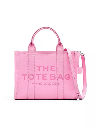 MARC JACOBS | Ledertasche - Tote Bag THE MEDIUM TOTE BAG LEATHER | rosa