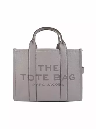 MARC JACOBS | Ledertasche - Tote Bag THE MEDIUM TOTE LEATHER | grau