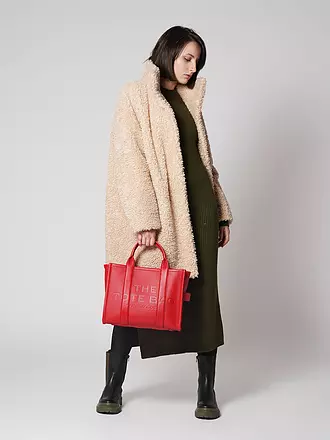 MARC JACOBS | Ledertasche - Tote Bag THE MEDIUM TOTE LEATHER | rot