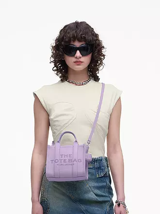 MARC JACOBS | Ledertasche - Tote Bag THE MINI TOTE | schwarz