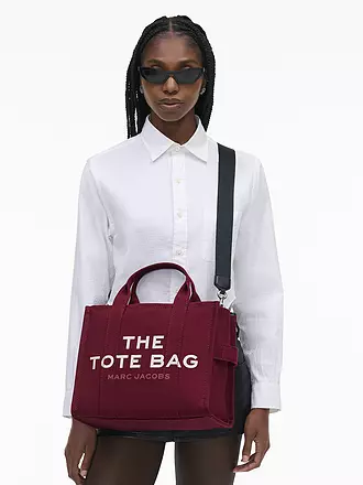 MARC JACOBS | Tasche - Tote Bag THE MEDIUM TOTE CANVAS | dunkelrot