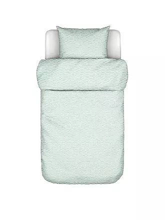 MARC O'POLO HOME | Satin-Bettwäsche HARPA 70x90cm/140x200cm Fern Green | mint